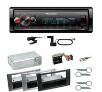 Pioneer MVH-S520DAB USB Digitalradio Einbauset für Ford Kuga Fusion Galaxy S-Max