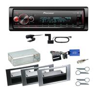 Pioneer MVH-S520DAB USB Digitalradio Einbauset für Ford Kuga Fusion Galaxy S-Max