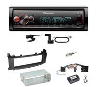 Pioneer MVH-S520DAB USB Digitalradio Einbauset für Mercedes A B Klasse W169 W245