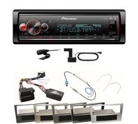 Pioneer MVH-S520DAB USB FLAC Digitalradio Einbauset für Astra H Corsa D Zafira B