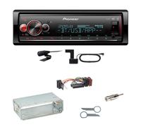 Pioneer MVH-S520DAB USB FLAC Digitalradio Einbauset für Mercedes E-Klasse W124