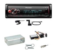 Pioneer MVH-S520DAB USB FLAC Digitalradio Einbauset für Mercedes W210 ab 08/99