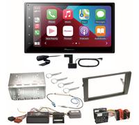 Pioneer SPH-DA160DAB Android Auto CarPlay Einbauset für Seat Exeo Audi A4 B6 B7