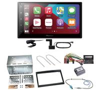 Pioneer SPH-DA160DAB Android Auto Einbauset für Citroen C2 C3 Berlingo Jumpy