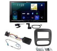 Pioneer SPH-DA230DAB Android Auto CarPlay Einbauset für Renault Trafic 3