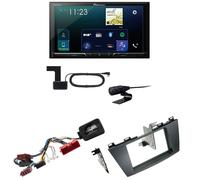 Pioneer SPH-DA230DAB CarPlay Android Auto USB Bluetooth Einbauset für Mazda 5 CW