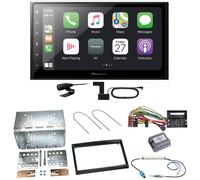 Pioneer SPH-DA250DAB Bluetooth DAB+ Einbauset für Peugeot 207 307 Partner Expert