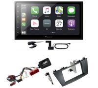 Pioneer SPH-DA250DAB CarPlay Android Auto Bluetooth Einbauset für Mazda 5 CW 