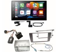 Pioneer SPH-DA360DAB Android Auto CarPlay Einbauset für Skoda Octavia 2 Yeti 5L