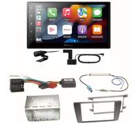 Pioneer SPH-DA360DAB Bluetooth CarPlay Einbauset für Skoda Octavia 2 Yeti 5L
