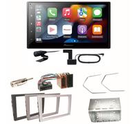 Pioneer SPH-DA360DAB CarPlay Einbauset für Opel Omega B Meriva A Agila Vivaro