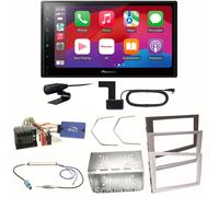 Pioneer SPH-DA77DAB Android Auto Einbauset für Opel Vectra C Meriva Vivaro Combo