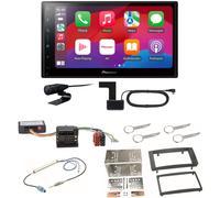 Pioneer SPH-DA77DAB CarPlay Android Auto Digitaltadio Einbauset für T5