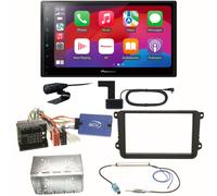 Pioneer SPH-DA77DAB CarPlay Android Auto Einbauset für Beetle Jetta Sharan T5