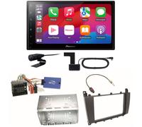 Pioneer SPH-DA77DAB CarPlay Android Auto Einbauset für Mercedes G Klasse W463
