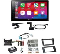Pioneer SPH-DA77DAB CarPlay Android Auto Einbauset für Mercedes W211 CLS W219