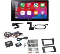 Pioneer SPH-DA77DAB CarPlay Android Auto Einbauset für Mercedes W211 CLS W219