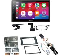 Pioneer SPH-DA77DAB CarPlay Android Auto Einbauset für Porsche Cayenne ab 2007