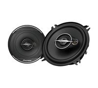 Pioneer TS-A1371F 13 cm 3-Weg-Koaxial-Lautsprecher Set mit 2 Lautsprechern (je 300 W max., 50 W Sinus), kraftvoller Klang, hoher Wirkungsgrad, 54 mm Einbautiefe, 121 mm Einbauausschnitt, mit Gitter