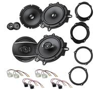 Pioneer TS-A1600C TS-A1670F Einbauset für Ford Focus 2 C-Max Kuga vorne hinten