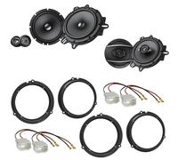 Pioneer TS-A1600C TS-A1670F Lautsprecher Einbauset für Ford Fiesta JA8 Focus 3 D