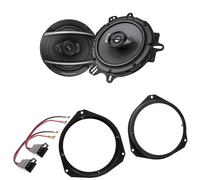 Pioneer TS-A1670F 3-Wege Lautsprecher Einbauset für Opel Astra H Corsa D vorne