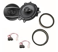 Pioneer TS-A1670F 3 Wege Koax Lautsprecher Einbauset für Golf 6 7 Polo 6R Amarok