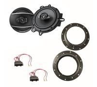 Pioneer TS-A1670F 3 Wege Lautsprecher Set für Caddy Golf 5 Jetta Sharan vorne