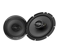 Pioneer TS-A1671F 16,5 cm 3-Weg-Koaxial-Lautsprecher Set mit 2 Lautsprechern (je 320 W max., 70 W Sinus), kraftvoller Klang, hoher Wirkungsgrad, 48 mm Einbautiefe, 144 mm Einbauausschnitt, mit Gitter