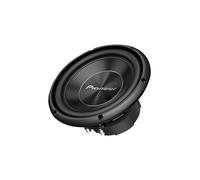 Pioneer TS-A250D4 Subwoofer mit Doppelschwingspule für den Gehäuseeinbau (1.300 W), 25 cm/10", IMPP Membran für kraftvollen Klang, Kontinuierliche Ausgangsleistung 400 W, schwarz