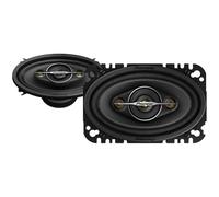 Pioneer TS-A4671F 4 x 6" 4-Weg-Koaxial-Lautsprecher Set mit 2 Lautsprechern (je 210 W max., 30 W Sinus), kraftvoller Klang, hoher Wirkungsgrad, 42 mm Einbautiefe, 93 x 153 mm Einbauausschnitt