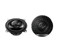 PIONEER TS-G1020F 10 cm 2-Weg-Koaxiallautsprecher Set mit 2 Lautsprechern (je 210 W max., 30 W Sinus), kraftvoller Klang, hoher Wirkungsgrad, 43 mm Einbautiefe, 106 mm Einbauausschnitt, mit Gitter