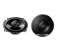 PIONEER TS-G1330F 13 cm 3-Weg-Koaxiallautsprecher Set mit 2 Lautsprechern (je 250 W max., 35 W Sinus), kraftvoller Klang, hoher Wirkungsgrad, 44 mm Einbautiefe, 121 mm Einbauausschnitt, mit Gitter