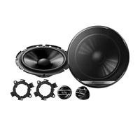 Pioneer Auto 2-Wege Lautsprecher/Boxen Kompo TS-G170c -170mm/17cm - 300 Watt, schwarz