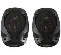 Pioneer TS-R6951S 3-Weg-Koaxiallautsprecher für Autos (400 W), 6" x 9" (ca. 15 x 23 cm), kraftvoller Klang, 50 W Eingangsnennleistung, 68 mm Einbautiefe, schwarz, 2 Lautsprecher, bunt