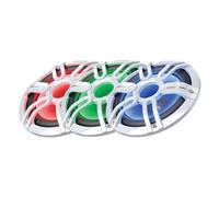 Pioneer UD ME100LED RGB LED Grill 10 Zoll Weiß für TS-ME100WC/WS Subwoofer