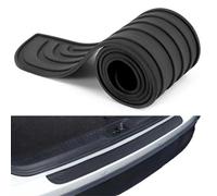 PJLLXY Stoßstangenschutz aus Gummi für Skoda Octavia Combi RS 3 (III) 5E I 2012-2020, Schwellerschutz für den Kofferraum Kratzfest und Abriebfest Guard Kofferraumschutz,Bla-ck