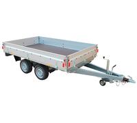 PKW-Anhänger STEMA "BASIC SH 2000-30-15", grau (silberfarben), KFZ-Anhänger (15641515-0) silberfarben