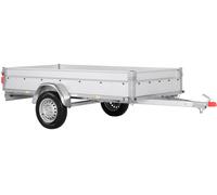 PKW-Anhänger STEMA "BASIC STL 750-25-13", grau (silberfarben), KFZ-Anhänger (55243447-0) silberfarben