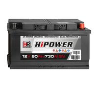 PKW Batterie 12V 90Ah Starterbatterie Autobatterie 353x175x190 85 88 92 95 100Ah