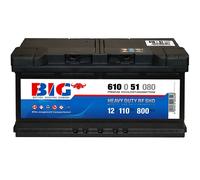 PKW Batterie Autobatterie 12V 110Ah BIG Premium 61051 Starterbatterie ers 105Ah