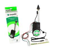 Calearo Automatische AM / FM Auto elektrische Teleskopantenne mit schwarzem Antennenstab 72 cm
