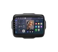Pkw-Navi für Jeep Renegade 2016-2020 Kabelloses Autoradio mit Navi Fm/Am, WLAN, Apple Carplay, Android Auto, Lenkrad Strg, Dab, 8 Kern 6G+128G