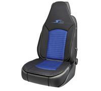 PKW Sitzauflage S-Race, Auto Sitzaufleger für Highback-/Pilotensitze, PKW Sitzschoner Vordersitze blau, 1 Stück