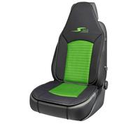 PKW Sitzauflage S-Race, Auto Sitzaufleger für Highback-/Pilotensitze, PKW Sitzschoner Vordersitze grün, 1 Stück
