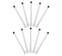 PLAFOPE 10 Stück Teiliges Reifenventilverlängerung Weiß Kunststoff Dual Ventilverlängerer für Auto Motorrad Pkw Lkw Roller Anhänger Reifenfüllhilfe