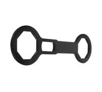 PLAFOPE Motorrad Stoßdämpfer Schlüssel Einloch Gabelkappenschlüssel Ergonomisch Handlich Präzise Federungswerkzeug für Effiziente Reparatur und Sichere Einstellung