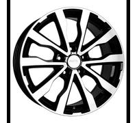 Platin P 64 matt black 5.5x14 LK 4/108 ET 24 ML 65.1