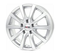 ALUFELGEN PLATIN, P69, 6,5X16 ET40 4X100 63,4, POLAR SILBER