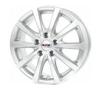 Platin, P69, 6,5x16 ET38 5x114,3 72,6, polar silber